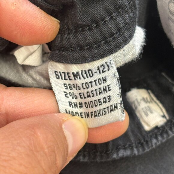 Women 's EVOLUTION Modern Cargo black Jogger Pants Size Medium 10-12 - Picture 15 of 15